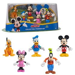 Disney Mickey, GIOCHI PREZIOSI, MCC08 Set met 5 figuren om te verzamelen, speelgoed voor kinderen vanaf 3 jaar, GIOCHI PREZIOSI, MCC08