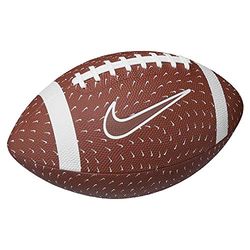 NIKE Playground F.100.4475.214.09 deflaterad gummifotboll terra/vit storlek 9