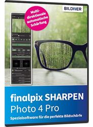 finalpix SHARPEN Photo 4 Pro – Bildschärfe auf den Punkt (Softwarecode) - Die Spezialsoftware für die perfekte Bildschärfe