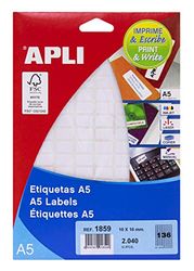 APLI Labels A5 Print&Write 10x 16mm