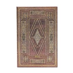 First Folio (Shakespeare’s Library) Mini 12-Month Verso Hardback Dayplanner 2025 (Elastic Band Closure)