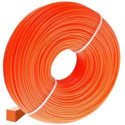GARDENIX Línea de siega Línea de Corte Línea de Corte de Hierba Cuadrada de 2,0 mm x 100 m Línea de Nailon