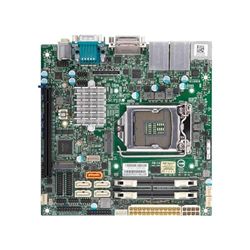 SUPERMICRO X11SCV-L. Produttore processore: Intel, Presa per processore: LGA 1151 (Presa H4), Processore compatibile: Intel. Bulk. Marca: