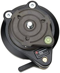 Manfrotto 438 Ball Camera Leveller 3/8 Negro trípode - Trípode (5 cm, Negro, Aluminio, 650 g)