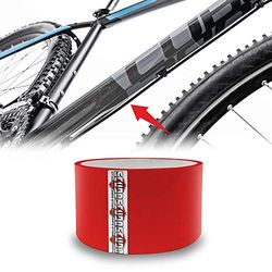 4R Quattroerre.it 16721 fita adesiva escudo rolo para proteção chassis de bicicleta, espessura 0,8 mm, unissexo para adulto, transparente, 5 x 150 cm