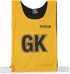 Mitre Uni-volwassenen voor netball-sporttraining wenteleibjesset, verpakking van 7 stuks, meerkleurig (Noir/Oranje), L