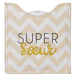 DRAEGER PARIS 1886 Toga - Miroir Super Soeur - Miroir Rond de Poche à Emmener Partout - Idéal Cadeau Anniversaire, Toutes Occasions - Dimensions 8,5 x 8 cm 76005887 Small