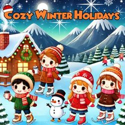 Cozy Winter Wonderland Coloring Book for All Ages Frosted Journey Experience