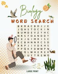 Biology Word Search Activity Book