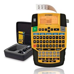 Dymo Rhino kit con custodia | Tastiera QWERTY | Giallo