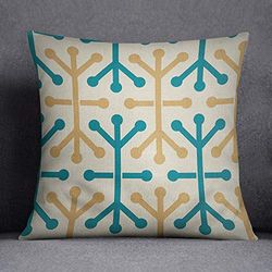 Bonamaison Funda de cojín, Cotton, Multicolor, 45X45