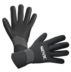 SEAC Snug Dry 3 Guanti, Unisex – Adulto, Nero, XXL