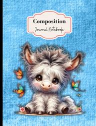 Composition Notebook Donkey: Cute Donkey Compostion Notebook