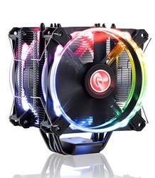 Raijintek Leto Pro CPU Glacière, RGB-LED - 2x120mm Noir