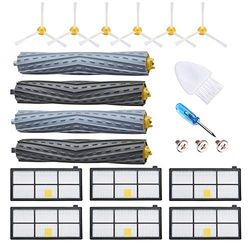 JoyBros Set van 12 vervangende hoogrendementfilter compatibel met Roomba Stofzuiger i&e Serie: i7 i7+/ Plus, E5 E6 E7