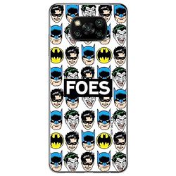 ERT GROUP mobiltelefonfodral för Xiaomi POCOPHONE X3 originalt och officiellt licensierat DC mönster Batman 078 optimalt anpassad till formen på mobiltelefonen, gedeeltelijk transparant