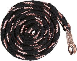 HKM 12935-Corde Corde Noir/Or Rose 180 cm