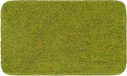 Grund Melange Tapis de Bain, Polyacrylique Ultrasoft, Vert Kiwi, 80x140 cm