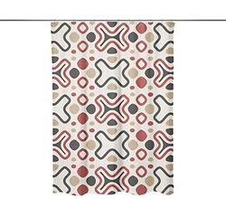 Bonamaison Shower Curtain, Polyester, Multicolor, 150x200