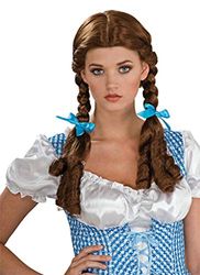 Wizard Of Oz Deluxe Dorothy Costume Wig