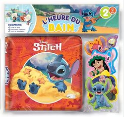 Stitch: Avec 1 livre de bain, 6 ventouses étanches et 1 filet de rangement