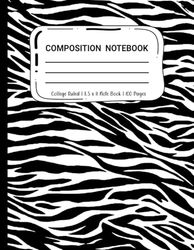 College Ruled Composition Notebook: 8.5" x 11", 100 Pages, Classic vintage Cover, Back to School Essentials