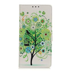 Brand Set Funda para Samsung Galaxy A40,Premium Cartera Estilo Flip de Piel sintética Funda con Seguro Cierre de Cierre magnético y función de Soporte,Case para Samsung Galaxy A40(No:5)