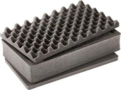 PELI 1485Airfs Set Schiuma Di Ricambio, Accessorio Per Valigia Air Originale, Compatibile Air 1485, Colore: Nero