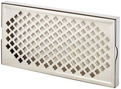 Terug Bar Druppeldienblad 300X150X23mm Roestvrij staal Serveerplateau