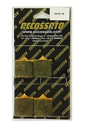 Accossato AGPA112ZXC-5 Pastiglia Freno per APRILIA > RSV 1000 MILLE R, 1000 (2004), Set di 4