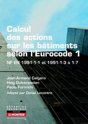 Calcul des actions sur les bâtiments selon l'Eurocode 1: NF EN 1991-1-1 et 1991-1-3 à 1-7