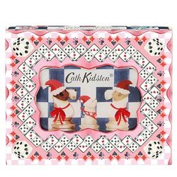 Cath Kidston Lip Balm 6g With Compact Mirror in Display Tray, Shea Butter, Vanilla Eggnog, Pocket and Travel Size, Vegan and Cruelty Free, Beauty Gift For Her