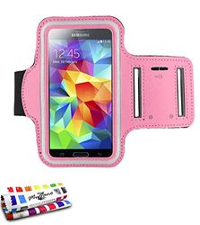 MUZZANO F2501858 GENUINE Armband Hoesje voor Samsung Galaxy S4 - Roze