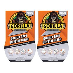 Gorilla Glasheldere tape 8,2 m, 2 stuks (verpakking van 1)