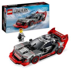 LEGO 76921 Speed Champions Audi S1 e-tron quattro racewagen Speelgoed Auto Bouwpakket voor kinderen, Cadeau voor Jongens en Meisjes vanaf 9 jaar die graag Rollenspellen spelen 76921