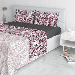 Italian Bed Linen Fashion beddengoedset Made in Italy, microvezel, Crazy tweepersoonsbed