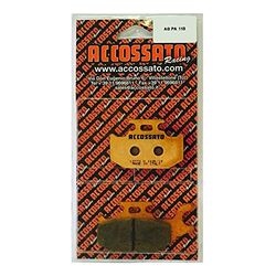 aCCOSSATO agpa113st-p5250 Plaquette de Frein, noir, taille unique