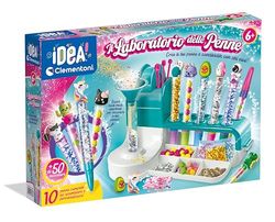 Clementoni Idea - Laboratorio delle Penne - Kit Creativo per Realizzare Penne Colorate e Personalizzabili, Gioco per Bambini 6 Anni, Made in Italy - 18748