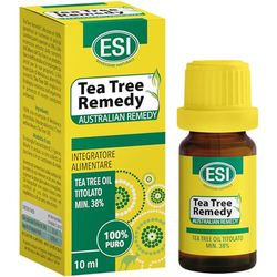 ESI - Tea Tree Remedy Oil, Olio Biologico, Integratore Alimentare, Migliora la Resistenza Fisiologica a Severe Condizioni Ambientali, Supporta le Prime Vie Respiratorie, Senza Glutine e Vegan, 10 ml