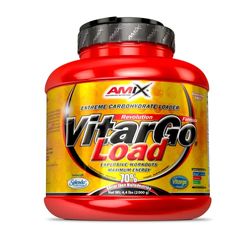 AMIX - Carboidrato rápido - Vitargo Load - Carboidrato para aumentar a massa muscular - complemento desportivo para atletas de elite - sabor laranja - 2 kg