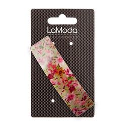 lamoda de flores pasador para con estampado floral, color morado/rosa/rojo