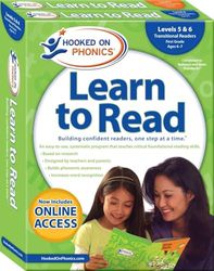 Hooked on Phonics Learn to Read - Levels 5&6 Complete, 3: Transitional Readers (First Grade Ages 6-7)