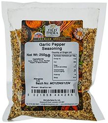 Old India Garlic Pepper Seasoning 250g