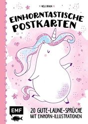 Edition Michael Fischer / Edition Michael Fischer / EMF Verlag Einhorntastische Postkarten: 20 Gute-Laune-Sprüche mit Einhorn-Illustrationen