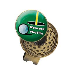 Asbri Golf Unisex Adult Nearest The Pin Cap Clip - Bronze, N/A