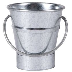 American Metalcraft GP2 Pails, 2.5" Length x 2.5" Width, Silver