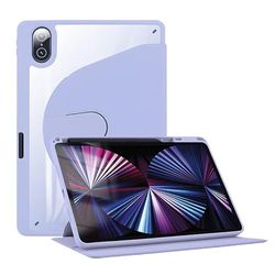 iPad Mini 5 hoes 2019 / iPad Mini 4 hoes 2015, slanke lichte hoes met penhouder, doorschijnend matte achterkant, automatische wake-slaap voor iPad Mini 5./4e generatie 7,9 inch