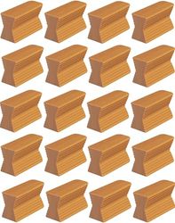 cyclingcolors 20x zoccolo di montaggio 18mm telaio porta finestra bovindo montaggio mobili da cucina marrone