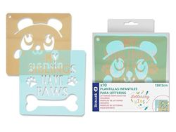 MODÈLES POUR ENFANTS POUR LETTERING 10 PCS