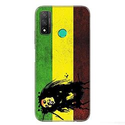 Beschermhoes voor Huawei P Smart (2020) Bob Marley vlag